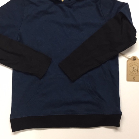Youth Boy’s True Craft Knit Top - Navy Blue - Picture 2 of 3